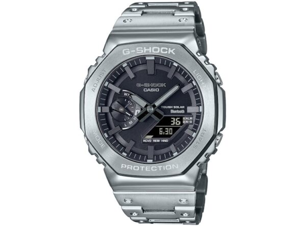 RELOJ CASIO G-SHOCK GM-B2100D-1A RESINA GRIS METALICO