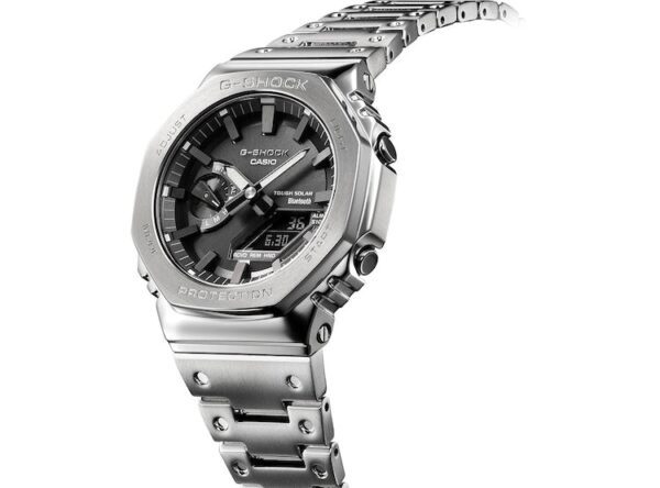 RELOJ CASIO G-SHOCK GM-B2100D-1A RESINA GRIS METALICO - Imagen 2