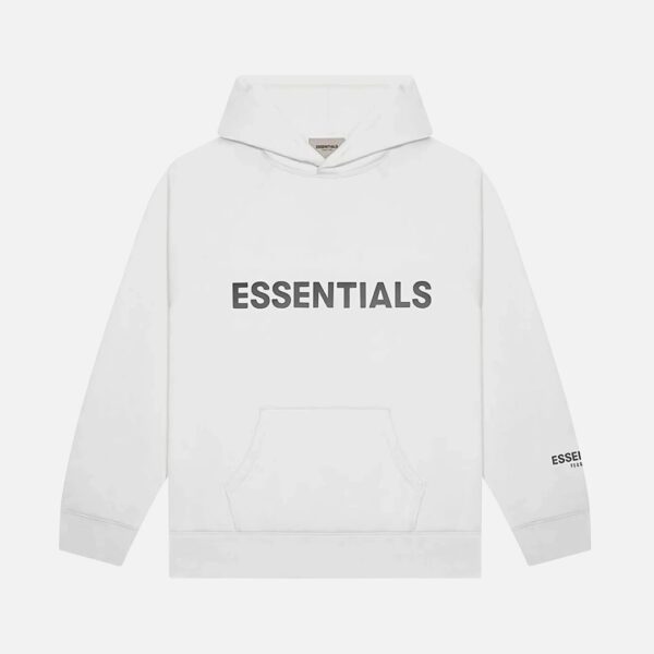 ESSENTIALS FEAR OF GOD WHITE HOODIE