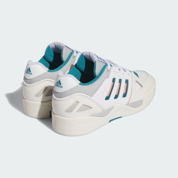 ADIDAS MIDCITY LOW BASKETBALL SHOES 'WHITE GREY AQUA' - Imagen 6