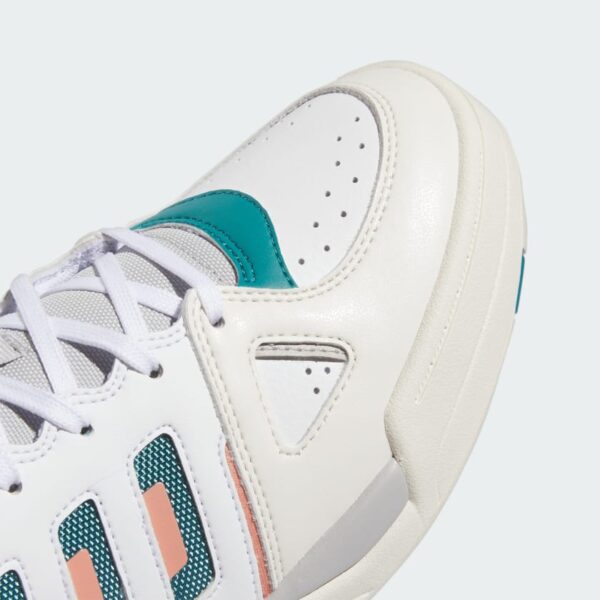 ADIDAS MIDCITY LOW BASKETBALL SHOES 'WHITE GREY AQUA' - Imagen 9