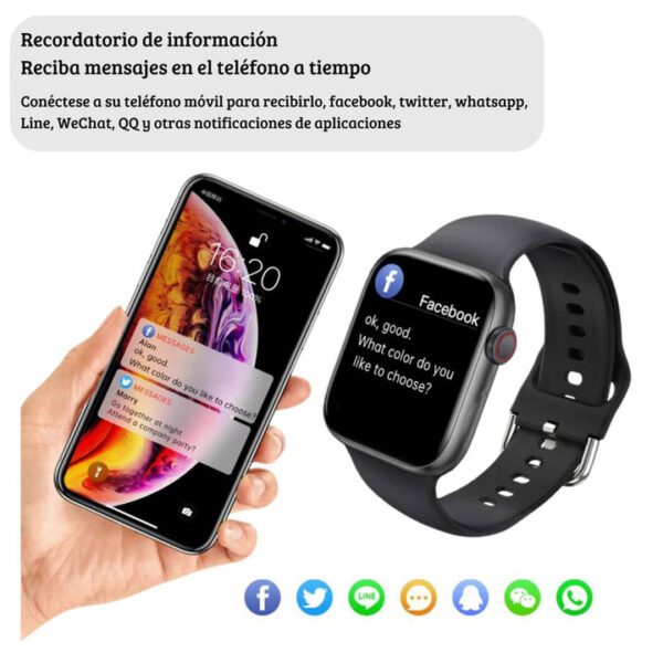 I9 PRO MAX SERIE 9 SMARTWATCH - Imagen 5