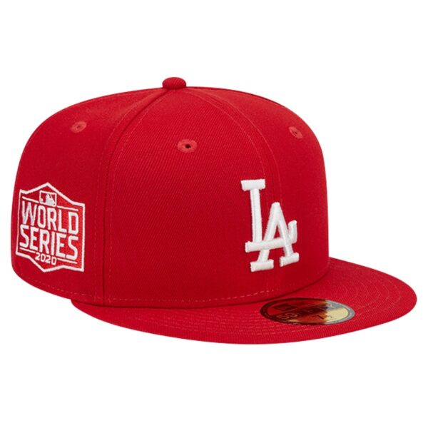 GORRA AJUSTADA 59FIFTY CON LOGOTIPO ROJO DE LOS ANGELES DODGERS DE NEW ERA