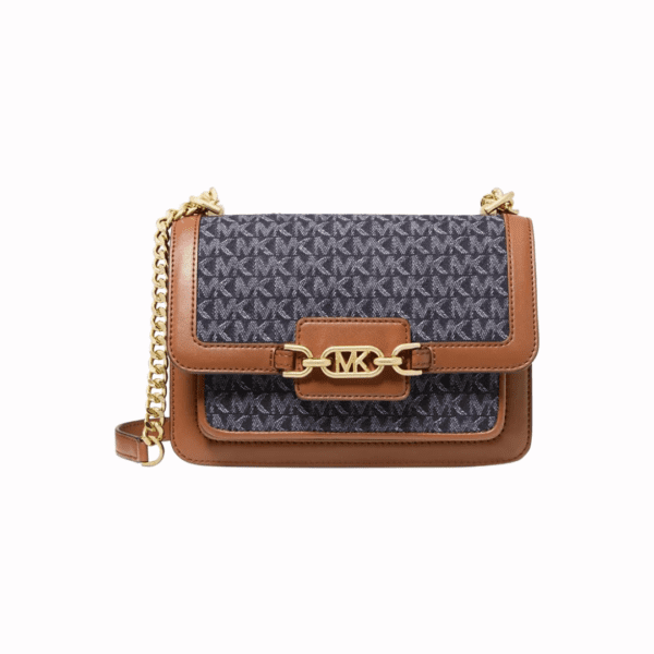 MICHAEL KORS SIGNATURE HEATHER SHOULDER BAG