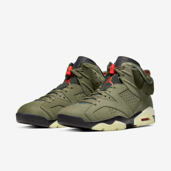 TRAVIS SCOTT x JORDAN 6 RETRO 'OLIVE - Imagen 2