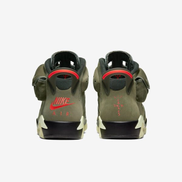 TRAVIS SCOTT x JORDAN 6 RETRO 'OLIVE - Imagen 4