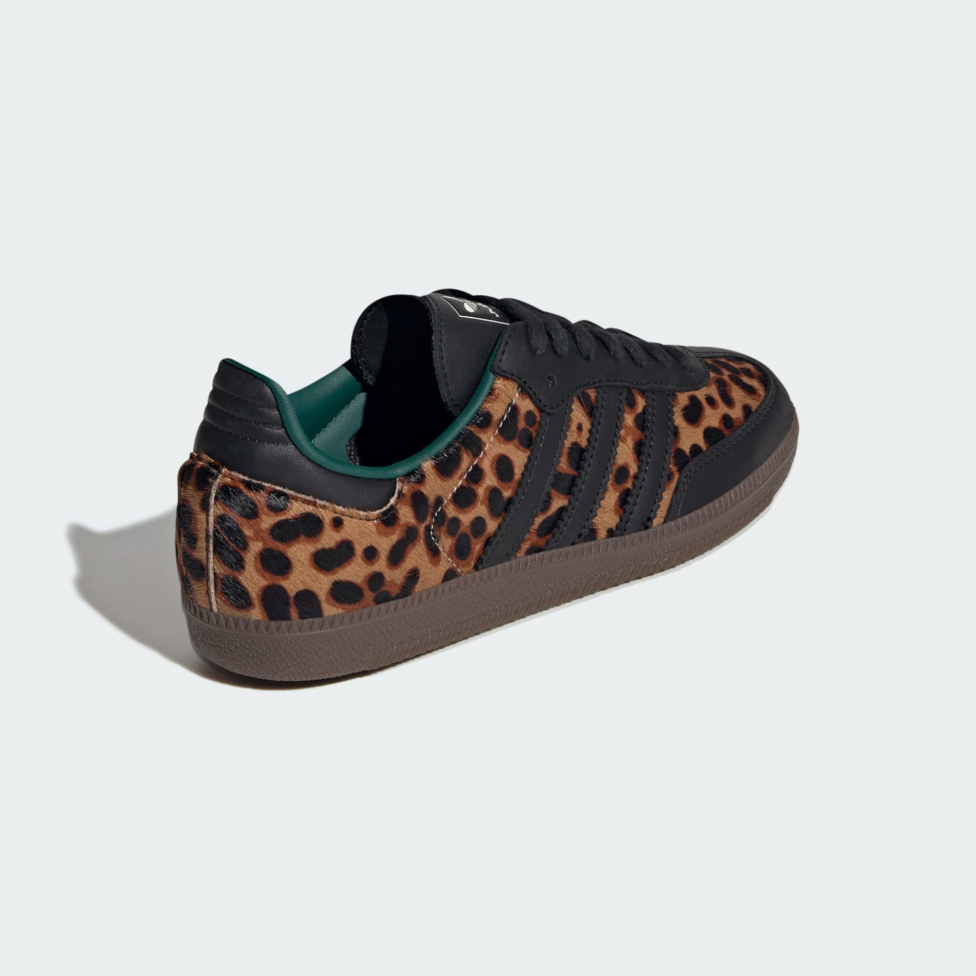 ADIDAS SAMBA OG LEOPARD PRINT BLACK/GREEN - Imagen 5