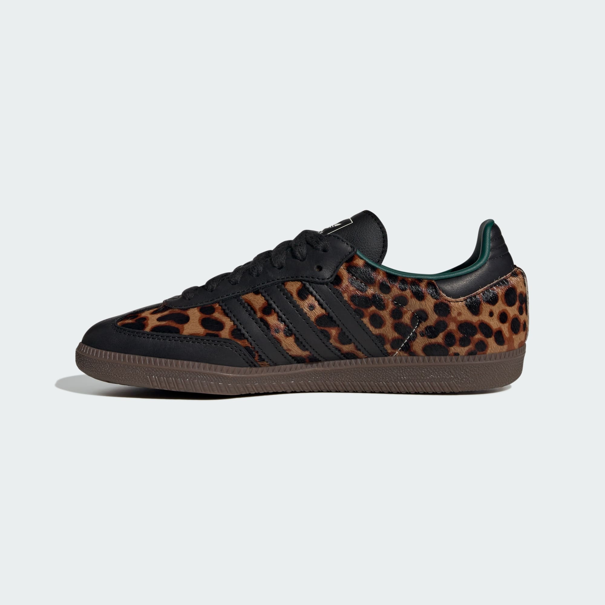 ADIDAS SAMBA OG LEOPARD PRINT BLACK/GREEN - Imagen 4
