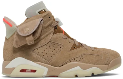 Travis Scott x Air Jordan 6 Retro 'British Khaki'