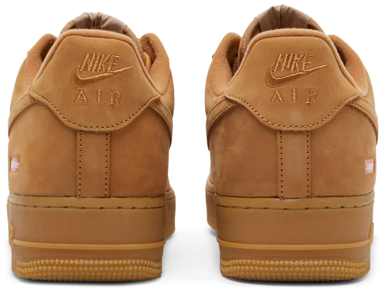 Nike Supreme x Air Force 1 Low SP 'Box Logo - Wheat' - Imagen 4