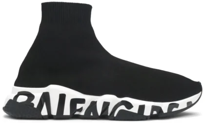 Balenciaga Speed Trainer 'Graffiti - Black White'